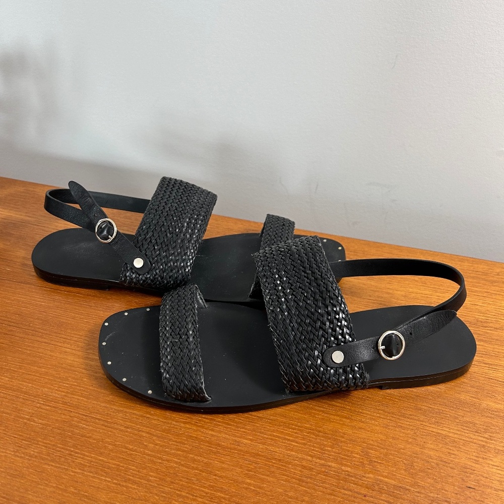 Banana Republic Black Sandals